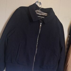 DKNY Men's Black Bomber Jacket